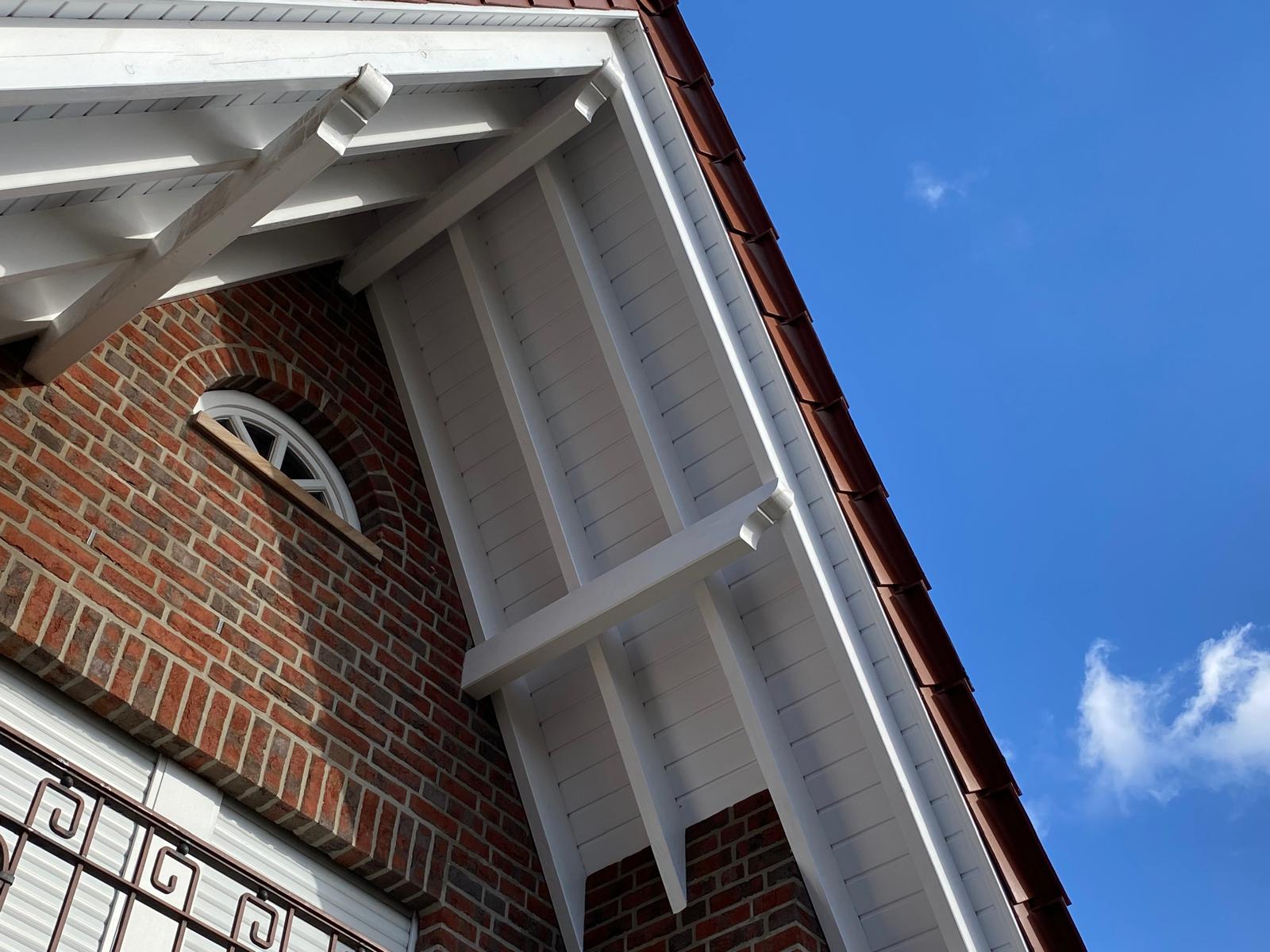 Reinigung von Dach&uuml;berst&auml;nden im Raum Haren (Ems).